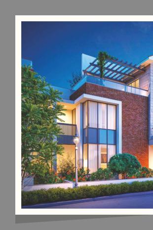 Elevation of real estate project Nilamber Nirant located at Bhayli, Vadodara, Gujarat