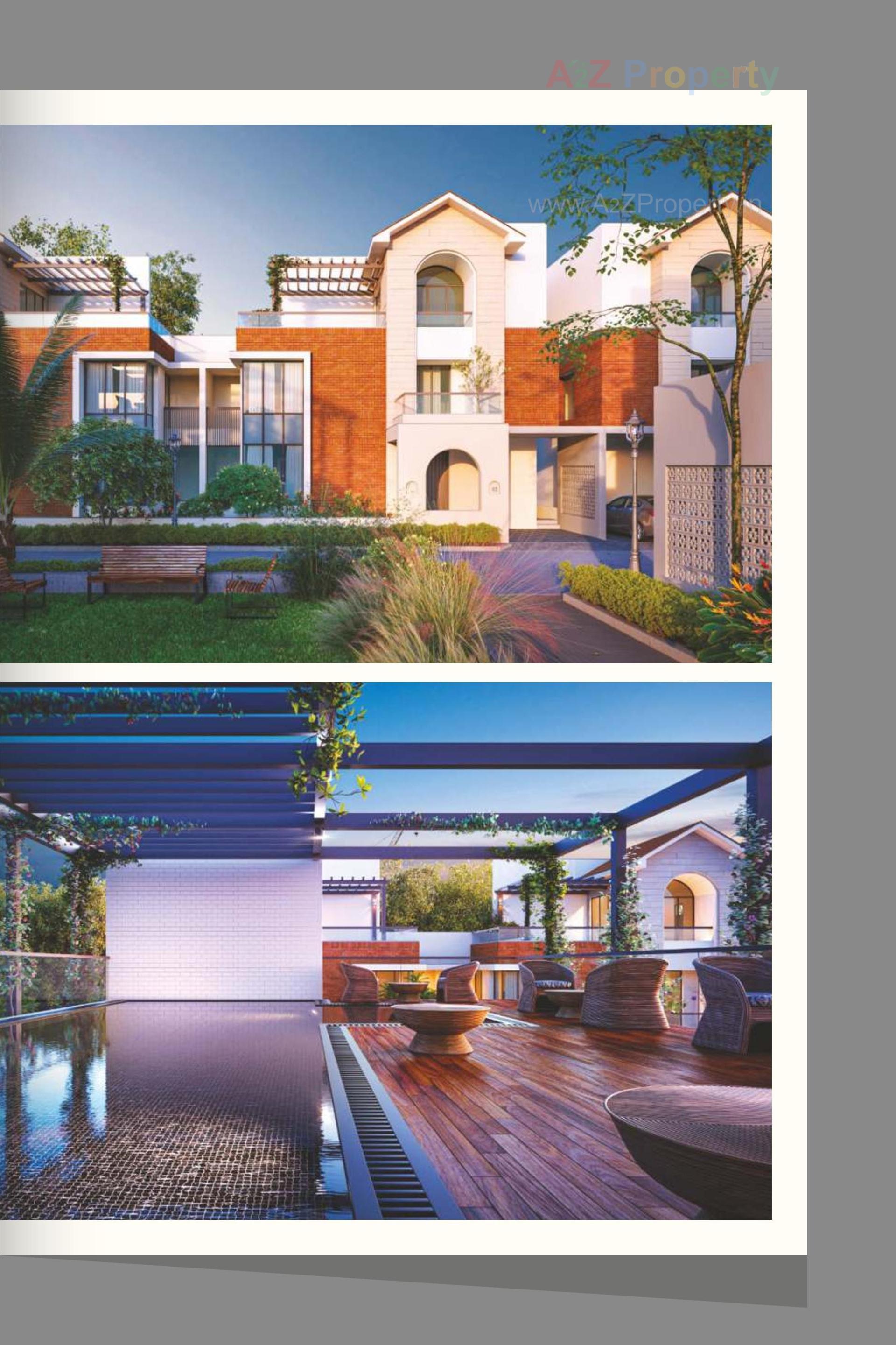 3D Elevation of real estate project Nilamber Nirant located at Bhayli, Vadodara, Gujarat