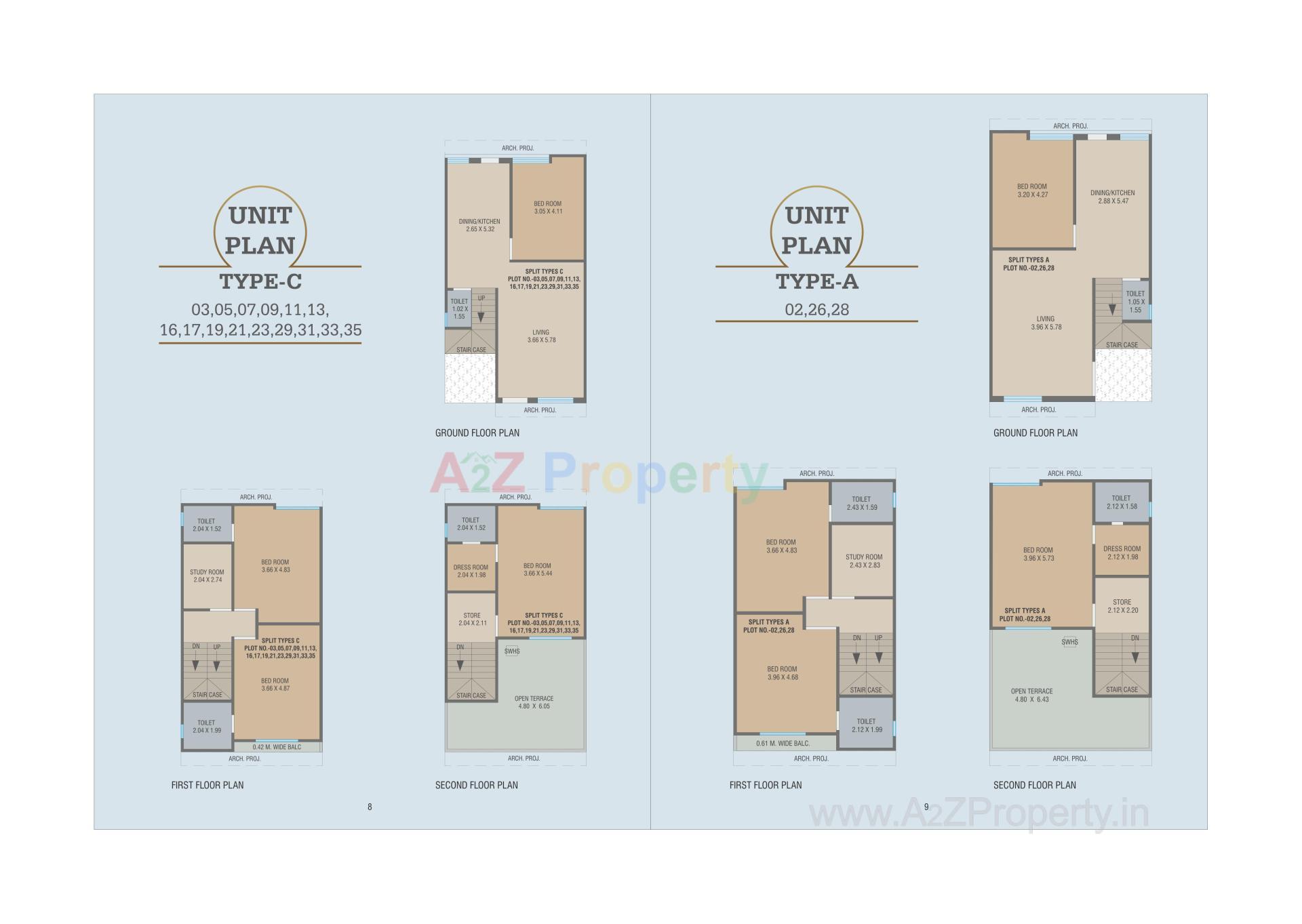 Layout of real estate project Nilkanth located at Vadsar, Vadodara, Gujarat
