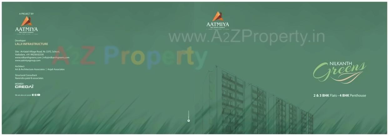 of real estate project Nilkanth Greens located at Kalali, Vadodara, Gujarat