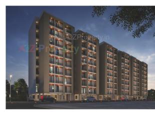 Elevation of real estate project Nilkanth Greens located at Kalali, Vadodara, Gujarat