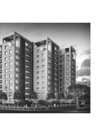 Elevation of real estate project Nilkanth Heights located at Sevasi, Vadodara, Gujarat