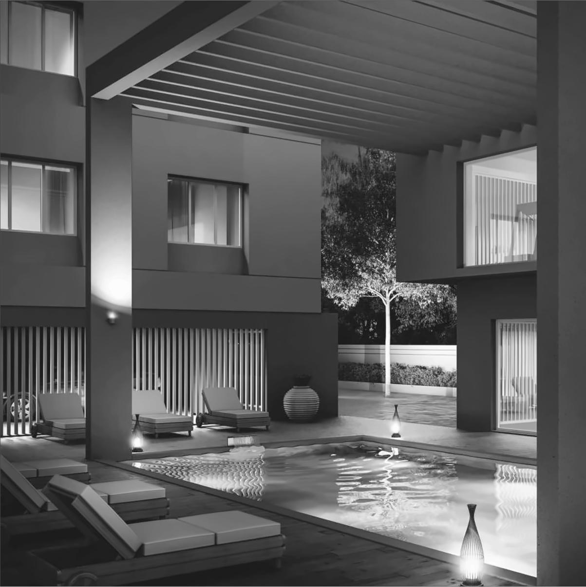 3D Elevation of real estate project Nilkanth Heights located at Sevasi, Vadodara, Gujarat