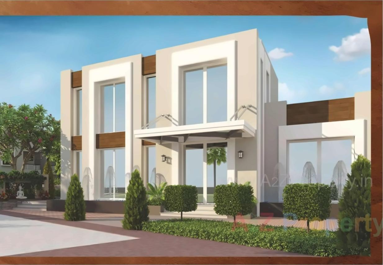 3D Elevation of real estate project Nirant Residency located at Kapurai, Vadodara, Gujarat