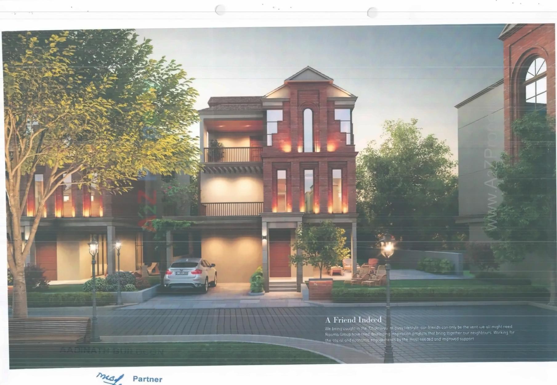 3D Elevation of real estate project Nirvaanta located at Sevasi, Vadodara, Gujarat