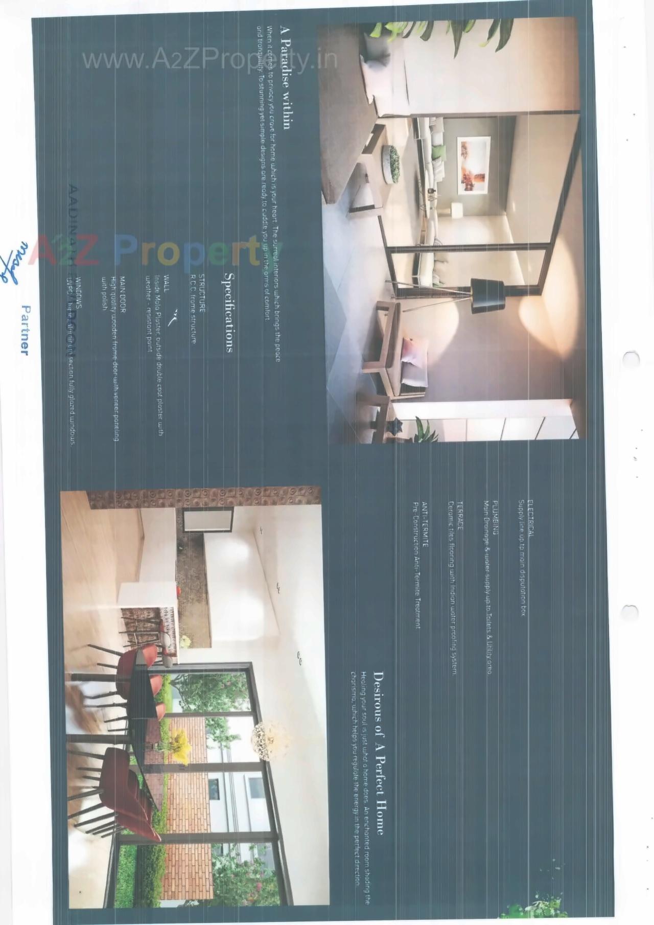 Layout of real estate project Nirvaanta located at Sevasi, Vadodara, Gujarat