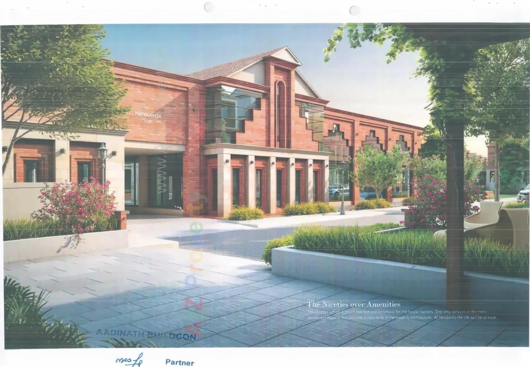 3D Elevation of real estate project Nirvaanta located at Sevasi, Vadodara, Gujarat