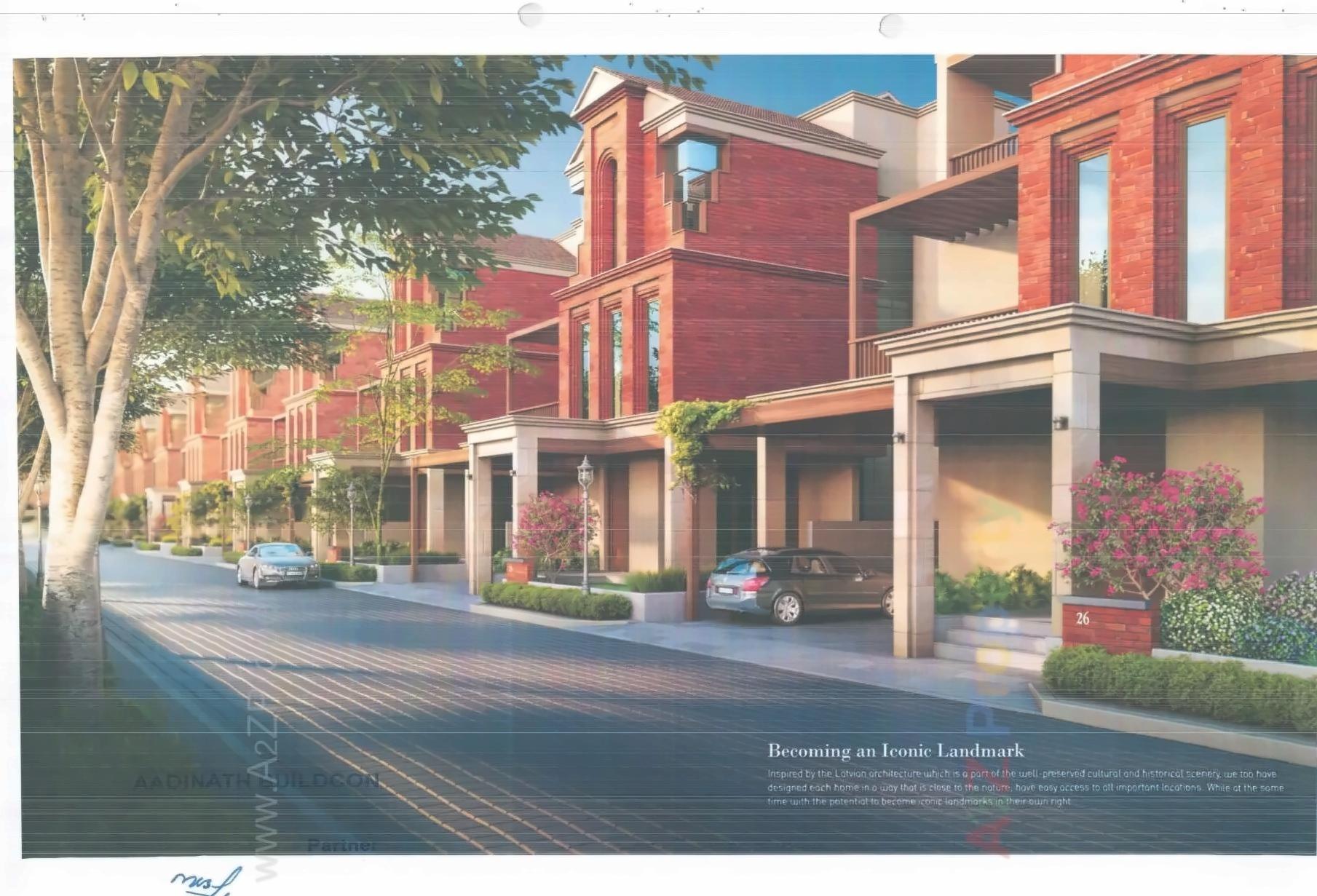 3D Elevation of real estate project Nirvaanta located at Sevasi, Vadodara, Gujarat