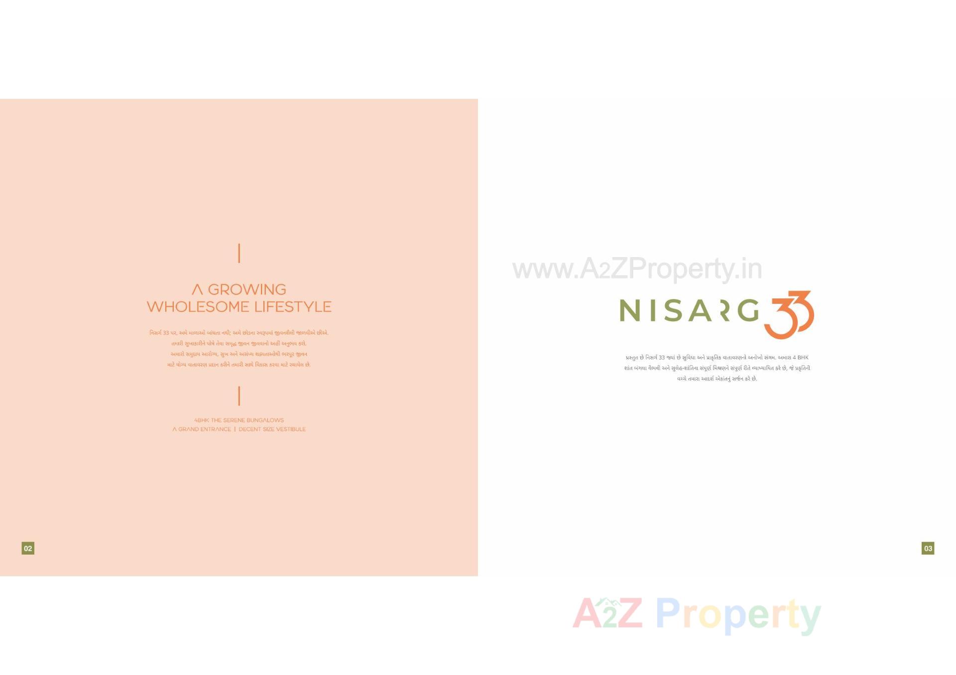 of real estate project Nisarg located at Bil, Vadodara, Gujarat