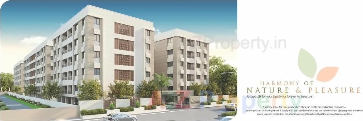 3D Elevation of real estate project Nisarg Palladium located at Vadodara, Vadodara, Gujarat
