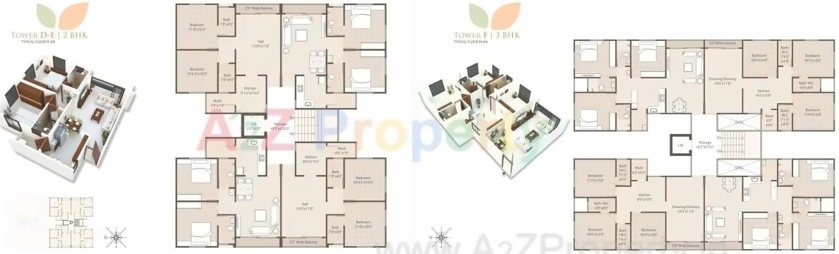 Layout of real estate project Nisarg Palladium located at Vadodara, Vadodara, Gujarat