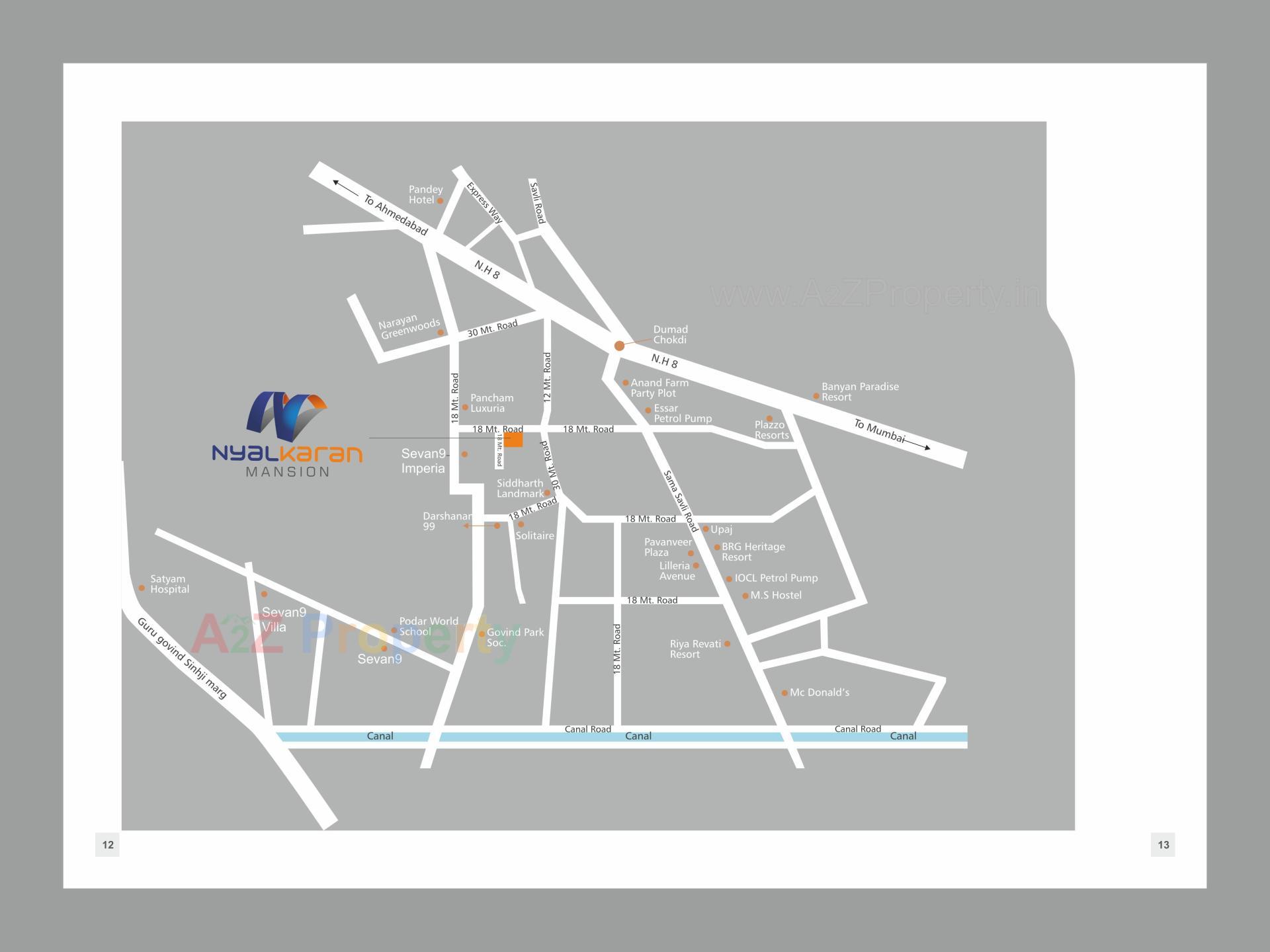  of real estate project Nyalkaran Mansion located at Sama, Vadodara, Gujarat