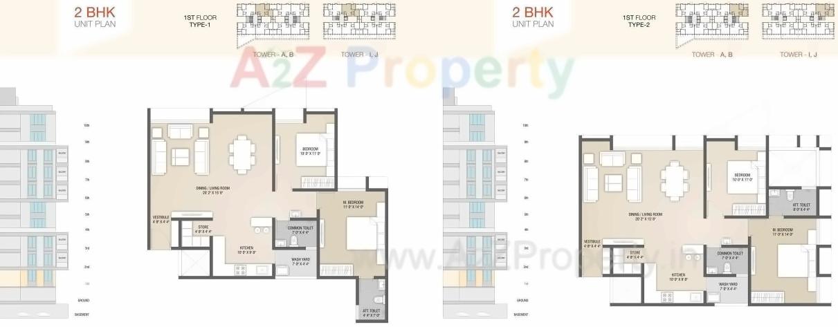 Layout of real estate project Nysa Skydale located at Chhani, Vadodara, Gujarat