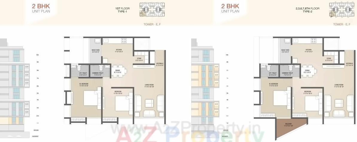 Layout of real estate project Nysa Skydale located at Chhani, Vadodara, Gujarat