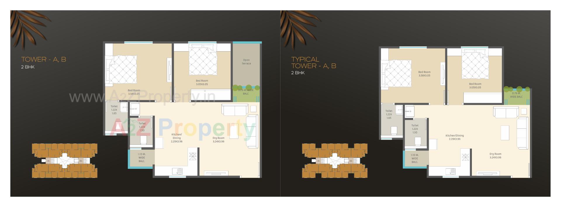 Layout of real estate project Om Aashtha located at Jambuva, Vadodara, Gujarat