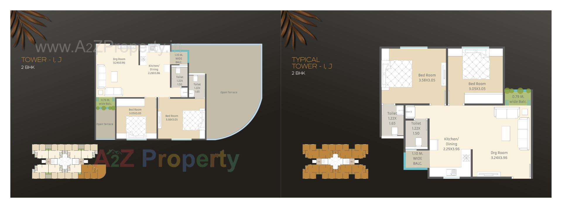 Layout of real estate project Om Aashtha located at Jambuva, Vadodara, Gujarat