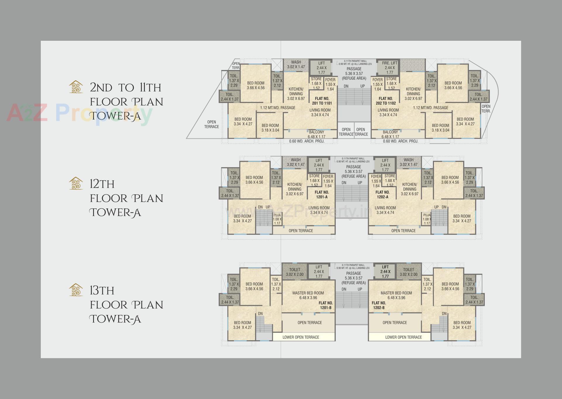 Layout of real estate project Om Orison located at Sama, Vadodara, Gujarat