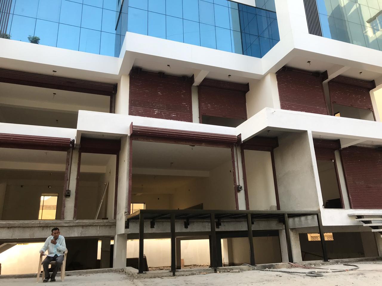 129603_const of real estate project Om Plaza located at Akota, Vadodara, Gujarat