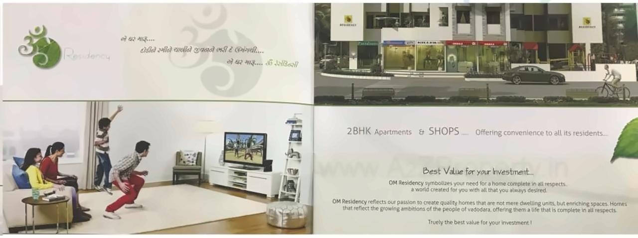  of real estate project Om Residency located at Gorva, Vadodara, Gujarat