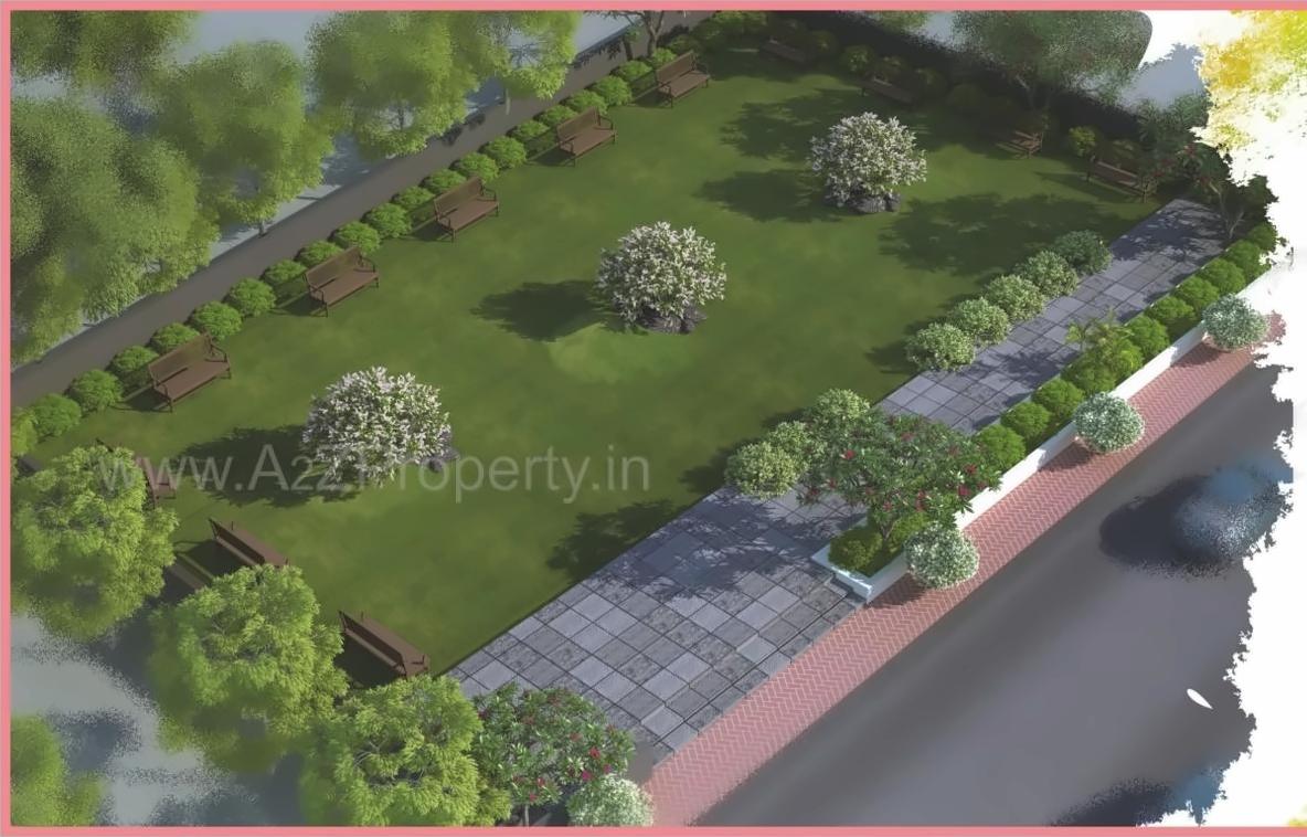 3D Elevation of real estate project Om Residency located at Vadodara, Vadodara, Gujarat