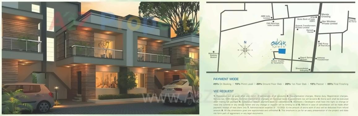  of real estate project Omkar Homes located at Jambuva, Vadodara, Gujarat