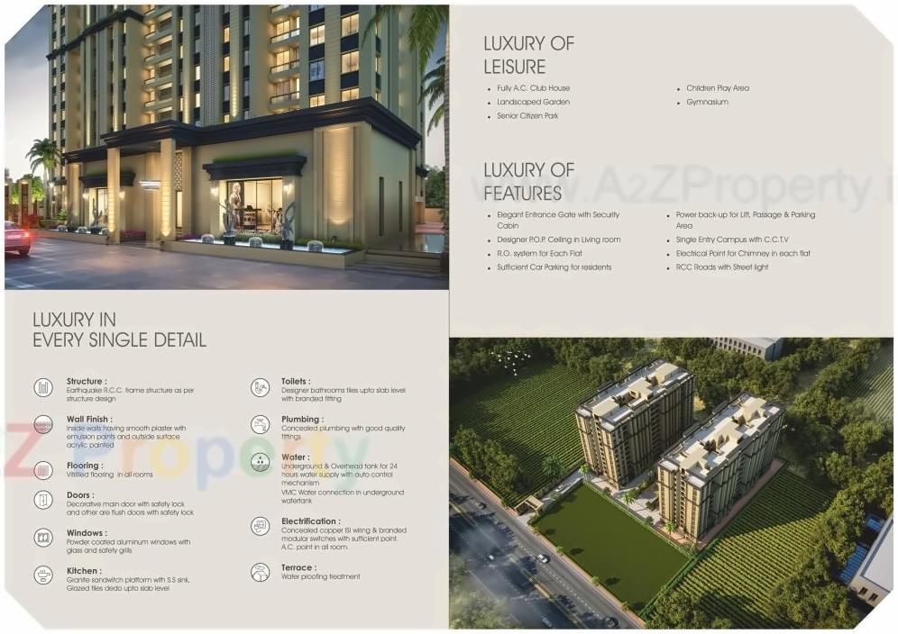  of real estate project Omkara Planet located at Sayajipura, Vadodara, Gujarat