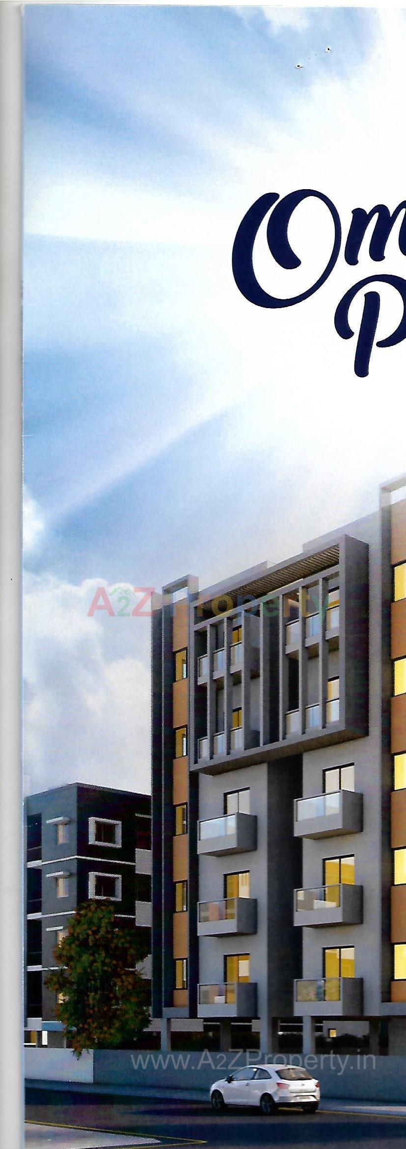 3D Elevation of real estate project Omkara Planet located at Sevasi, Vadodara, Gujarat