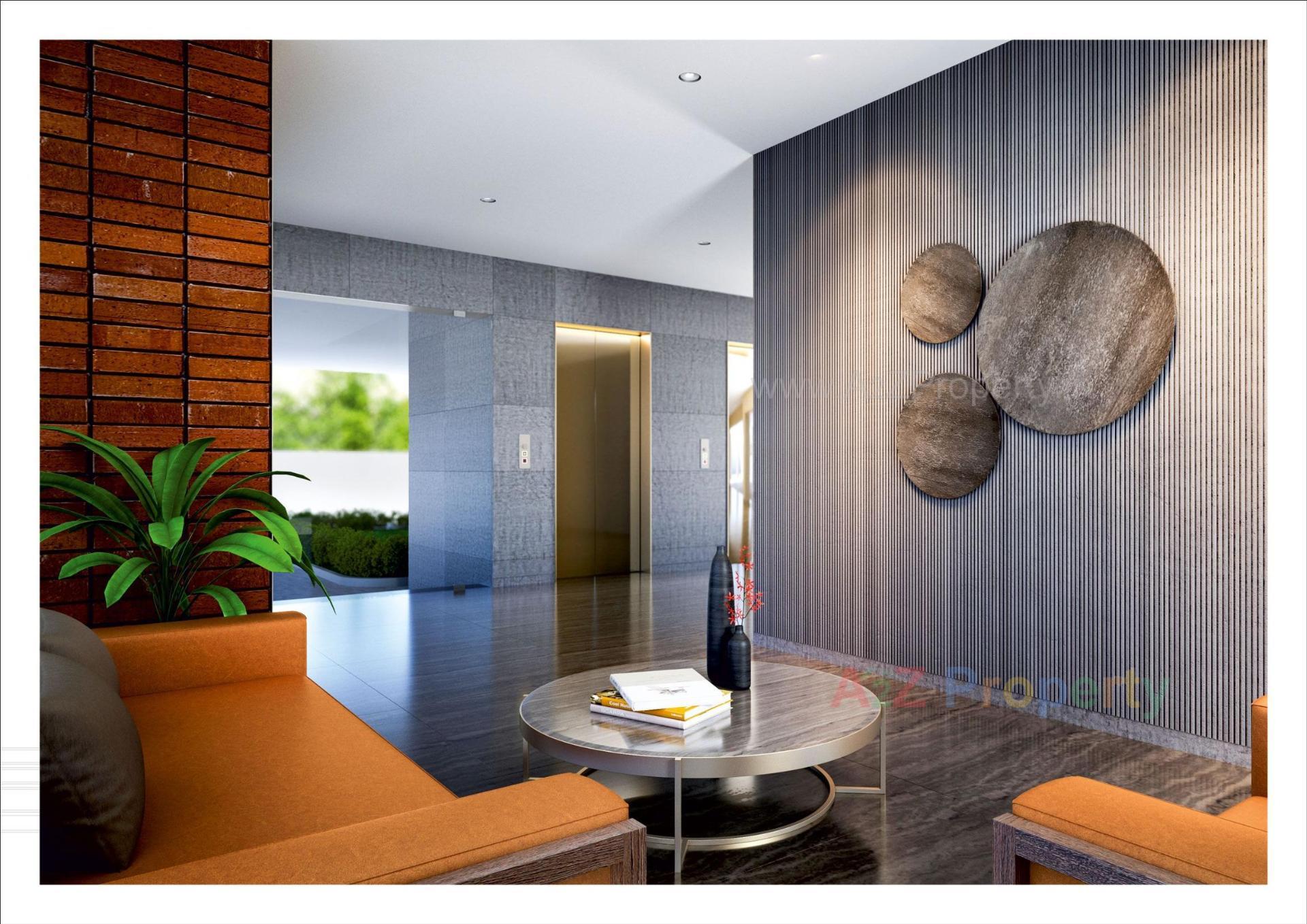 3D Elevation of real estate project One Aarna located at Bhayli, Vadodara, Gujarat