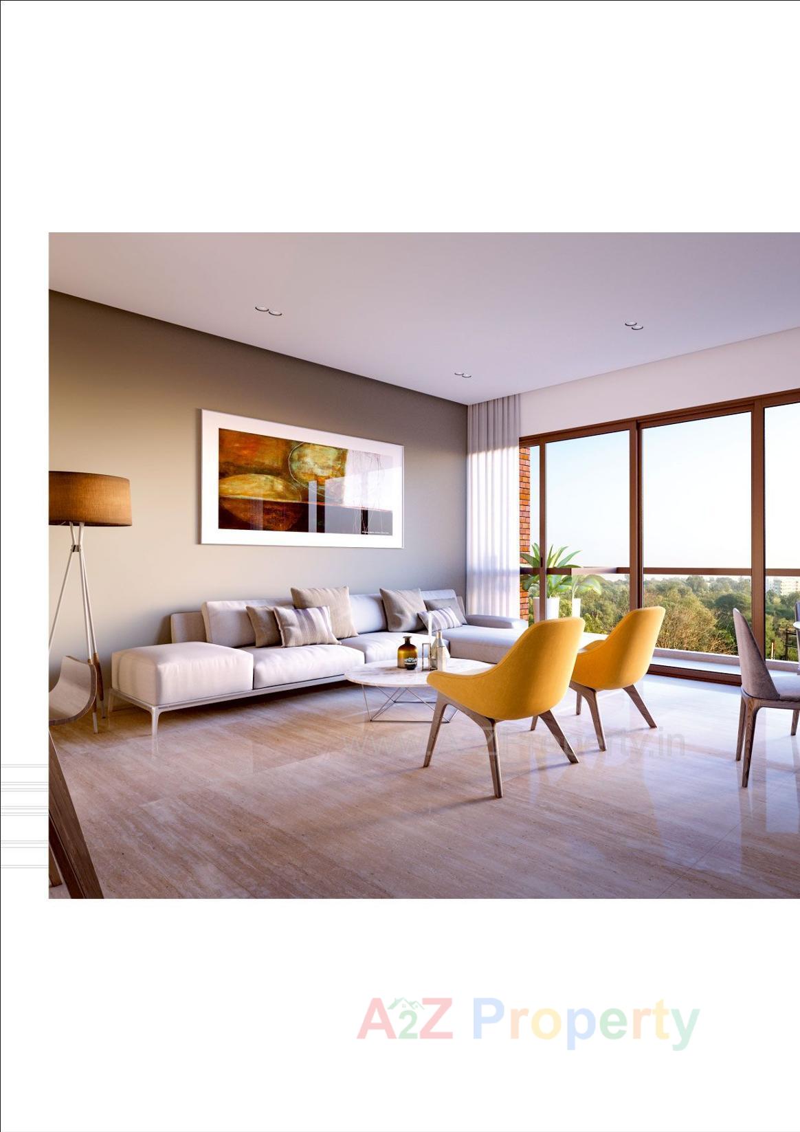 3D Elevation of real estate project One Aarna located at Bhayli, Vadodara, Gujarat