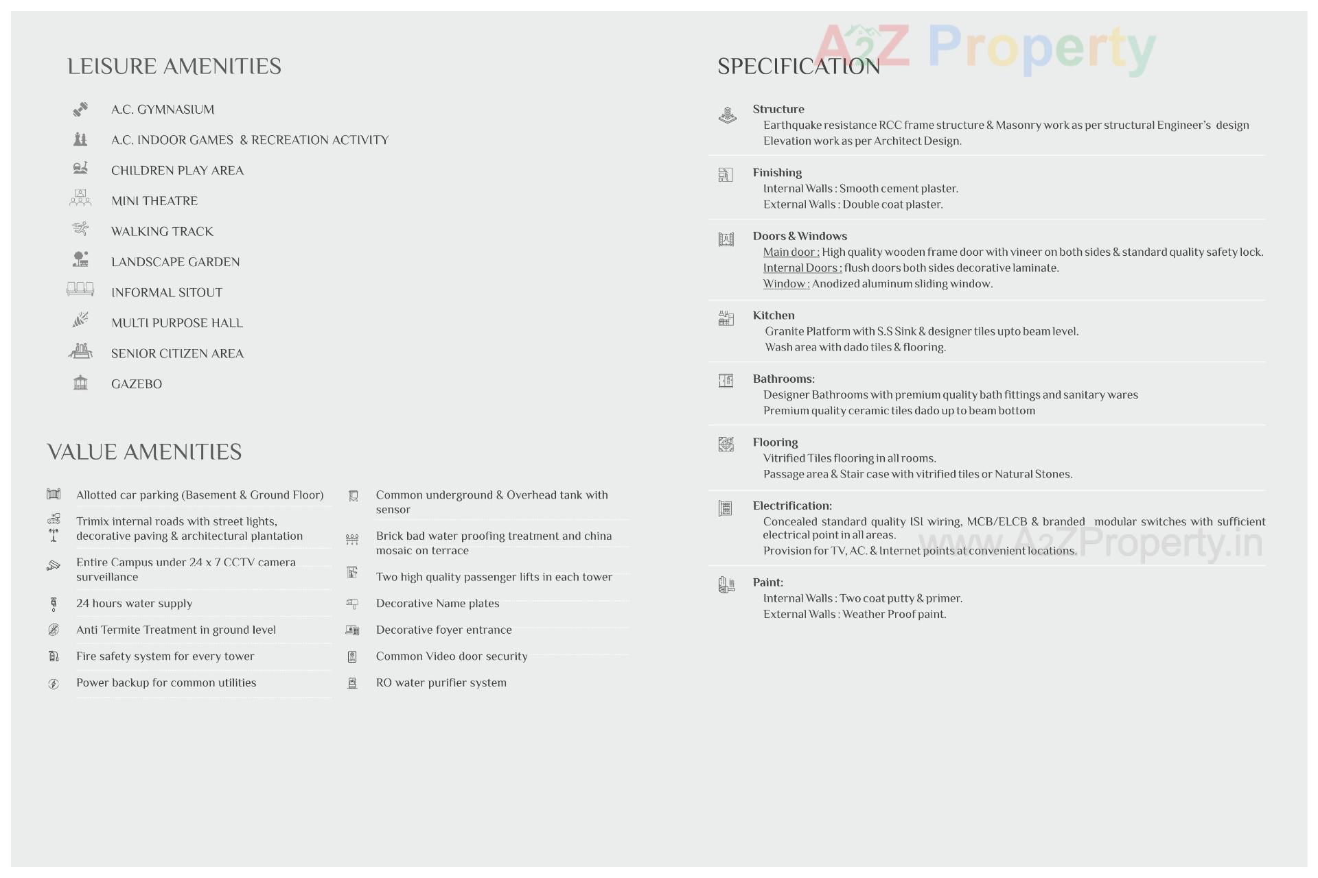  of real estate project Orchid Highlife located at Vemali, Vadodara, Gujarat