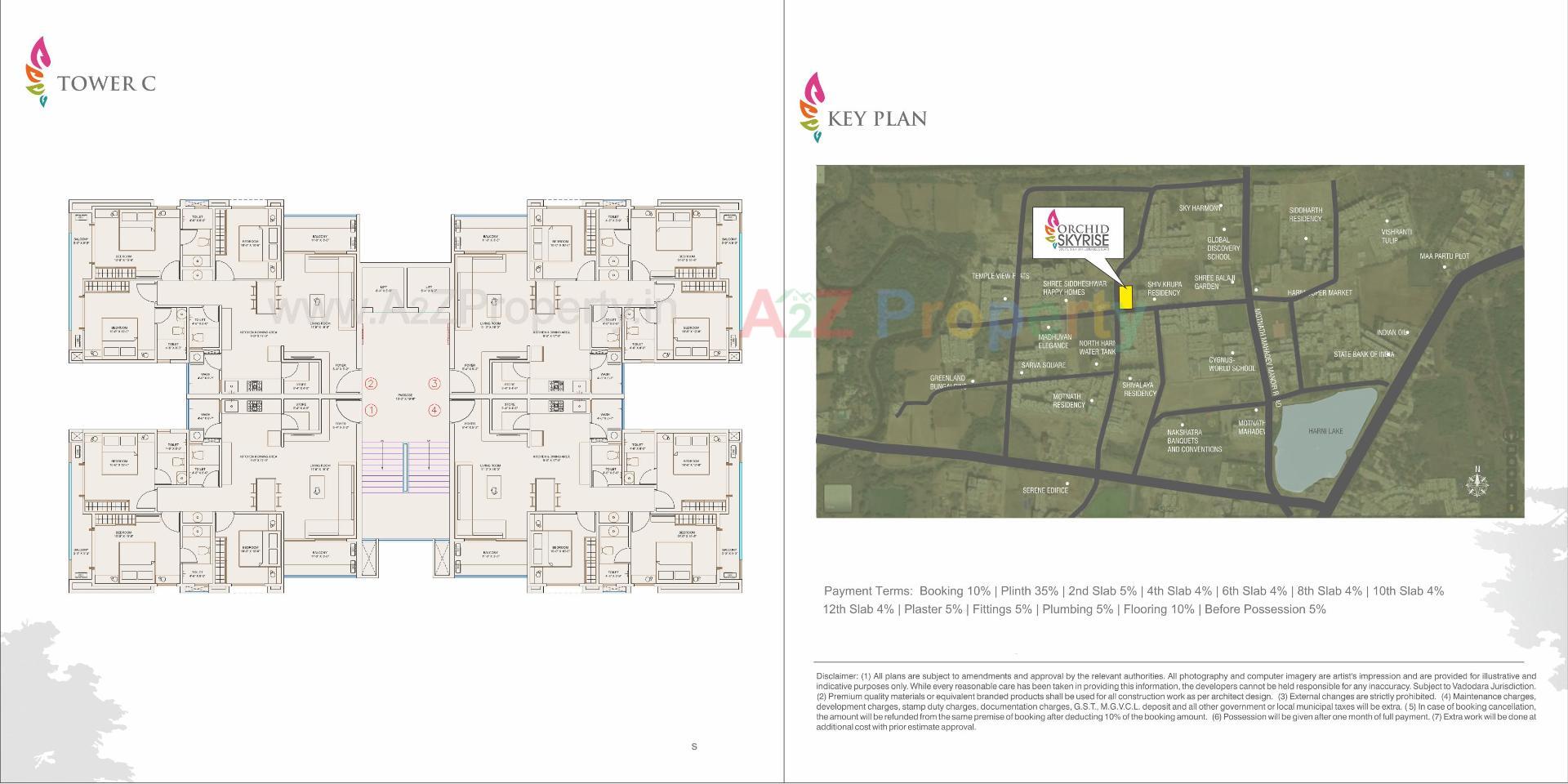  of real estate project Orchid Skyrise located at Harni, Vadodara, Gujarat