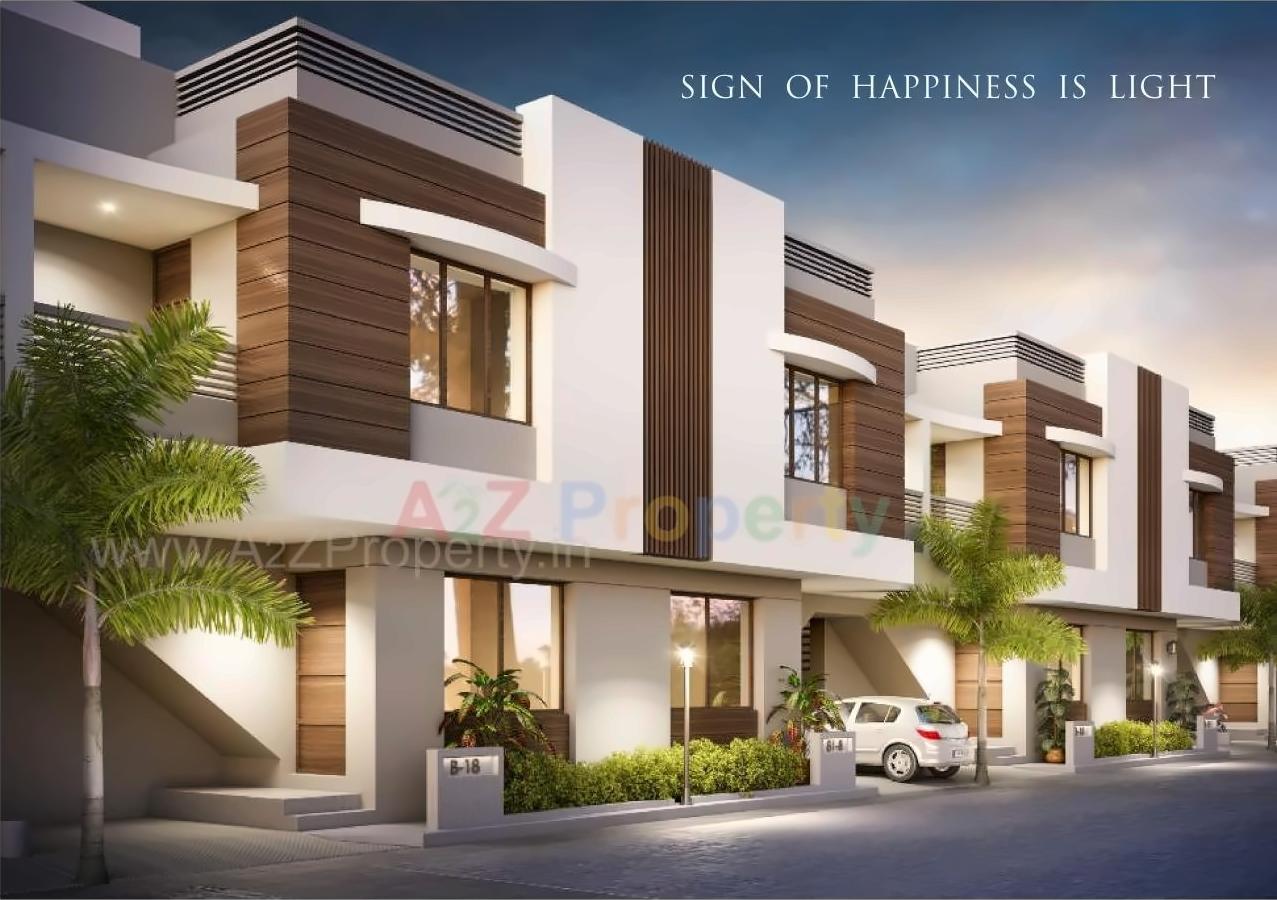 3D Elevation of real estate project Ornate Townsville located at Jambuva, Vadodara, Gujarat