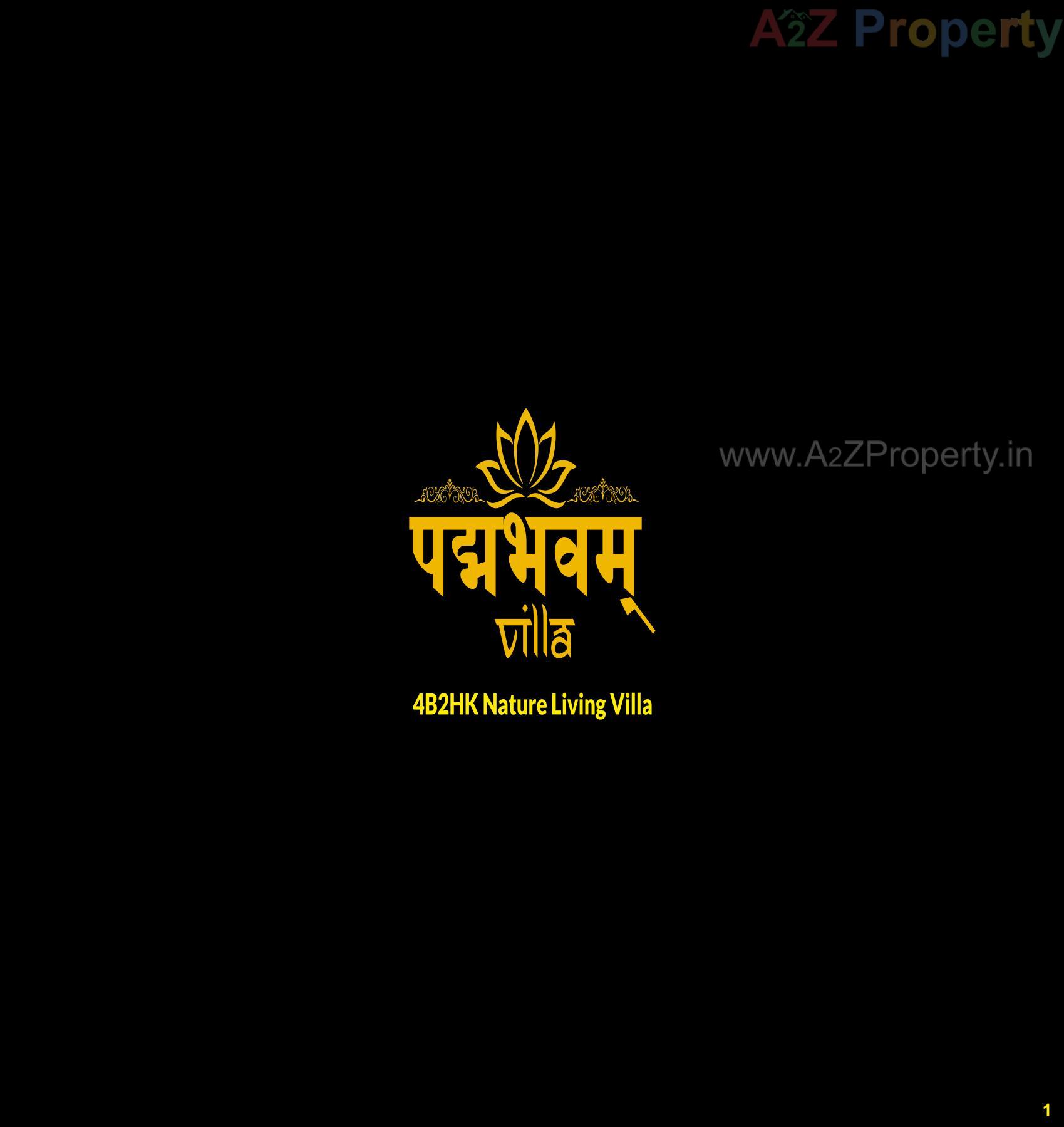  of real estate project Padmabhavam Villa located at Bil, Vadodara, Gujarat