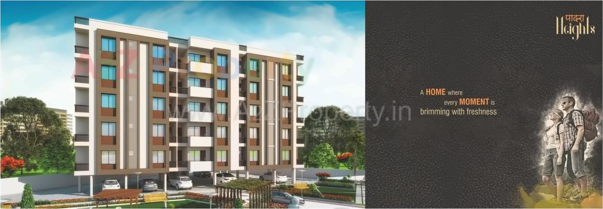 3D Elevation of real estate project Padra Heights located at Padra, Vadodara, Gujarat