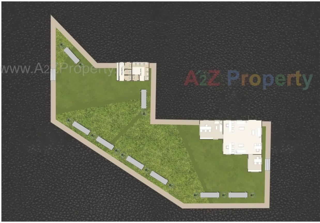 Layout of real estate project Padra Heights located at Padra, Vadodara, Gujarat