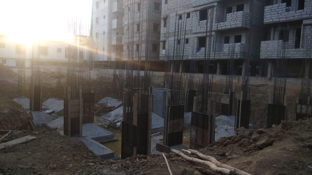 183518_const of real estate project Pancham Blossom located at Sayajipura, Vadodara, Gujarat