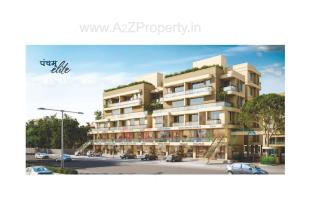 Elevation of real estate project Pancham Elite located at Sayajipura, Vadodara, Gujarat
