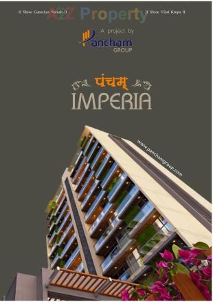 Elevation of real estate project Pancham Imperia located at Sama, Vadodara, Gujarat