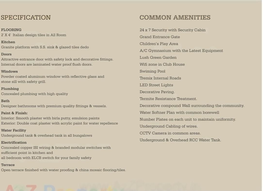 Project Specifications