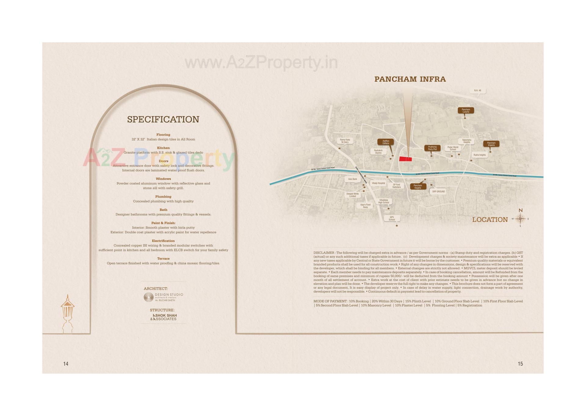  of real estate project Pancham Pitambara located at Chhani, Vadodara, Gujarat