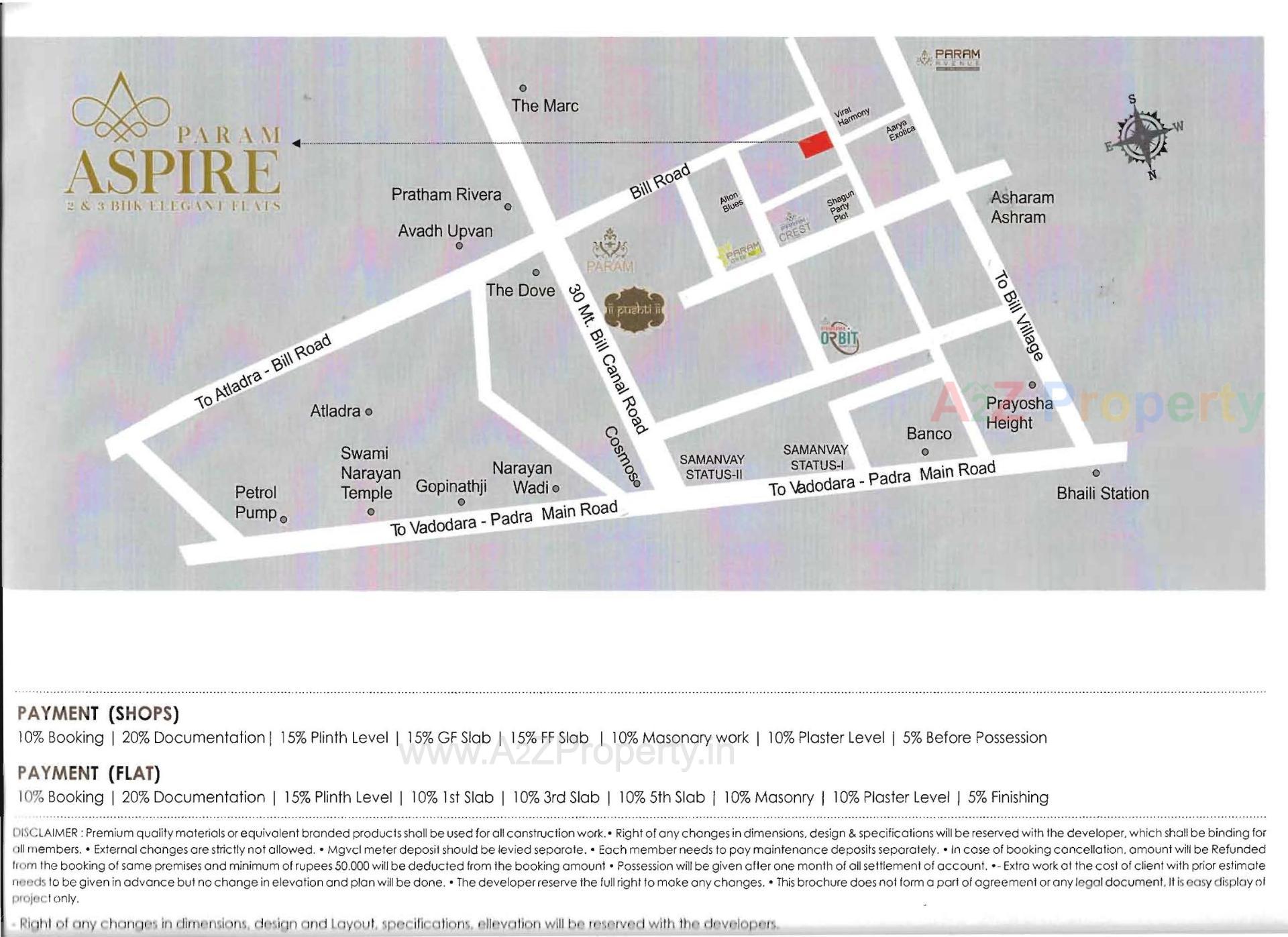  of real estate project Param Aspire located at Bil, Vadodara, Gujarat