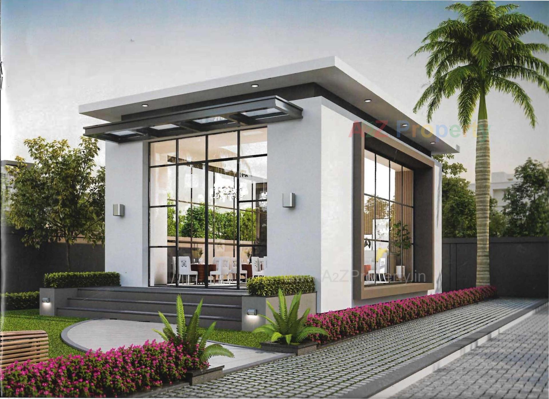 3D Elevation of real estate project Param Aspire located at Bil, Vadodara, Gujarat