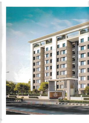 Elevation of real estate project Param Bliss located at Bill, Vadodara, Gujarat