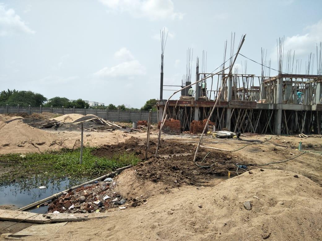 189029_const of real estate project Param Crest located at Bill, Vadodara, Gujarat