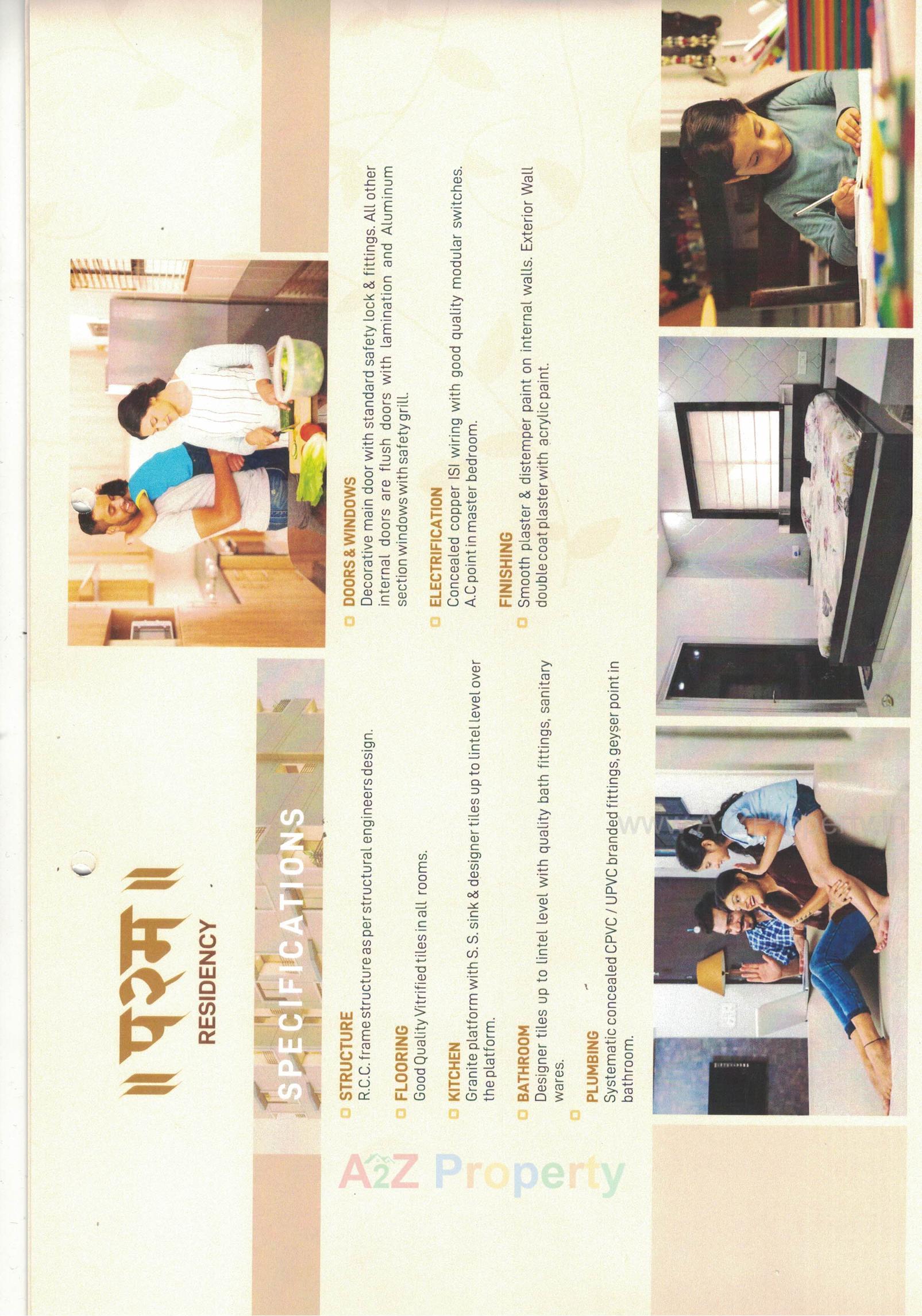  of real estate project Param Residency located at Vadsar, Vadodara, Gujarat