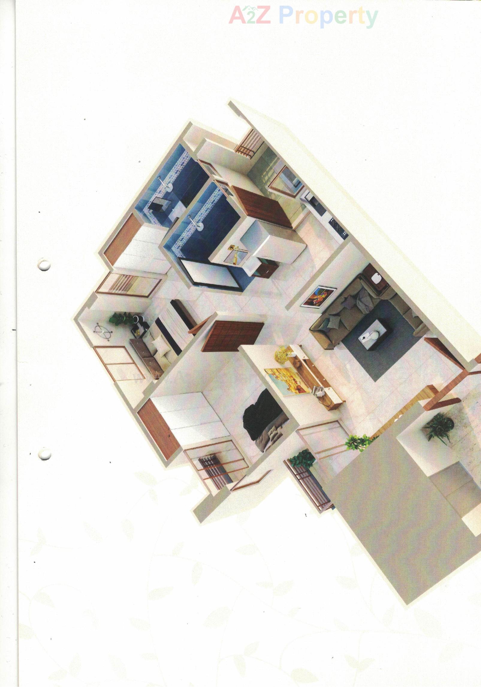 Layout of real estate project Param Residency located at Vadsar, Vadodara, Gujarat
