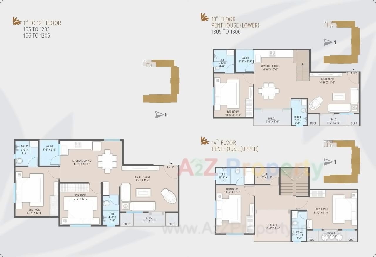 Layout of real estate project Park Solitaire located at Vadsar, Vadodara, Gujarat