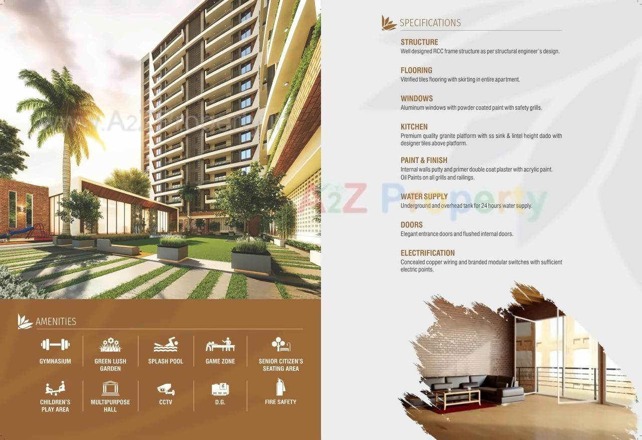  of real estate project Park Solitaire located at Vadsar, Vadodara, Gujarat