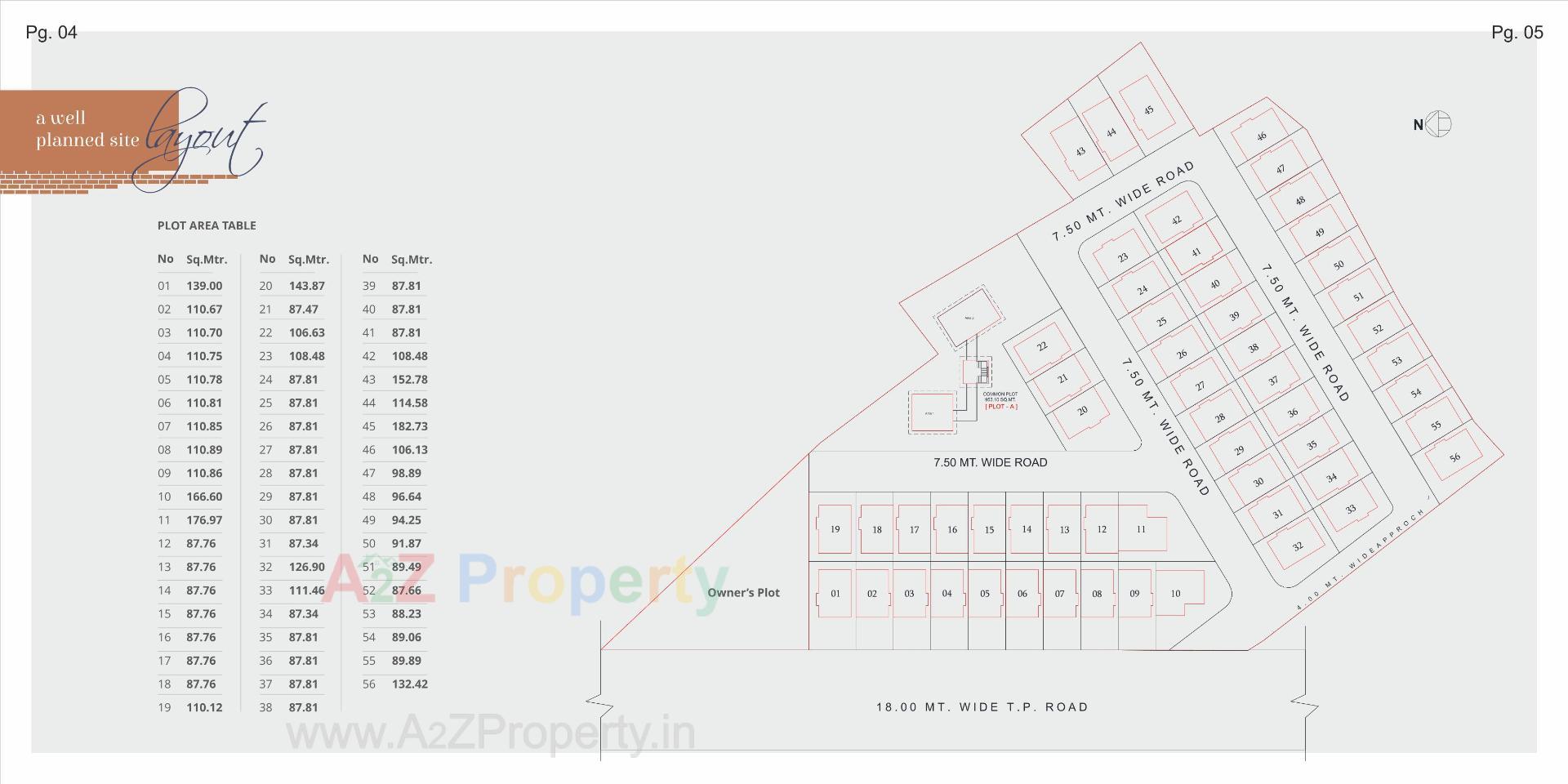  of real estate project Parkfields located at Tarsali, Vadodara, Gujarat