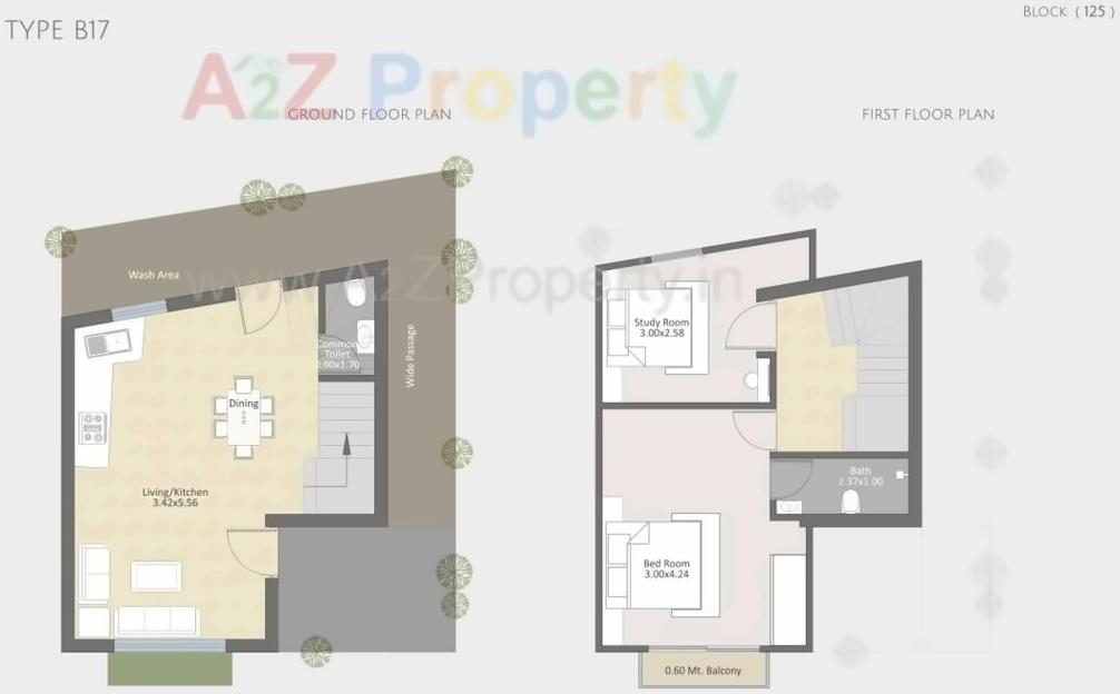 Layout of real estate project Parkplush located at Khatmba, Vadodara, Gujarat